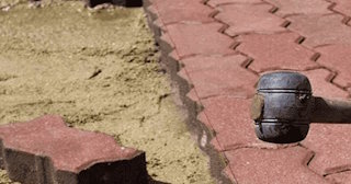 Укладка плитки на песок в Ишимбае в октябре